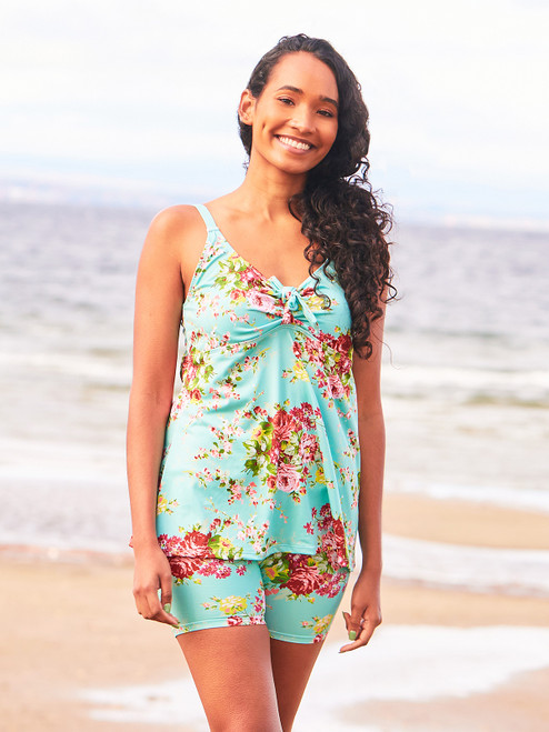 Getaway Swim Tank - Aqua