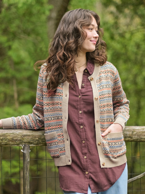 Bookshop Cardigan - Oat