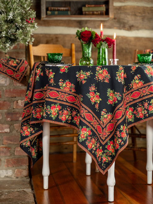 Estella Tablecloth - Black