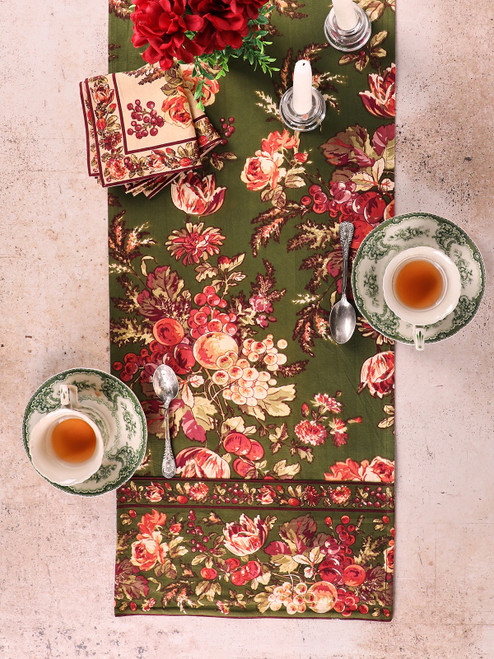 Bountiful Harvest Runner - Olive