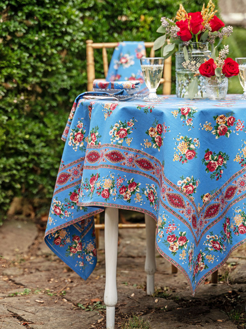 Estella Tablecloth - French Blue