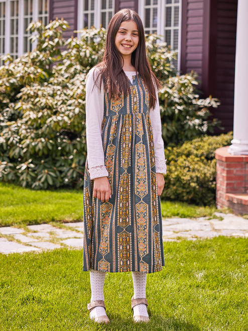 Peru Young Lady Dress - Grey