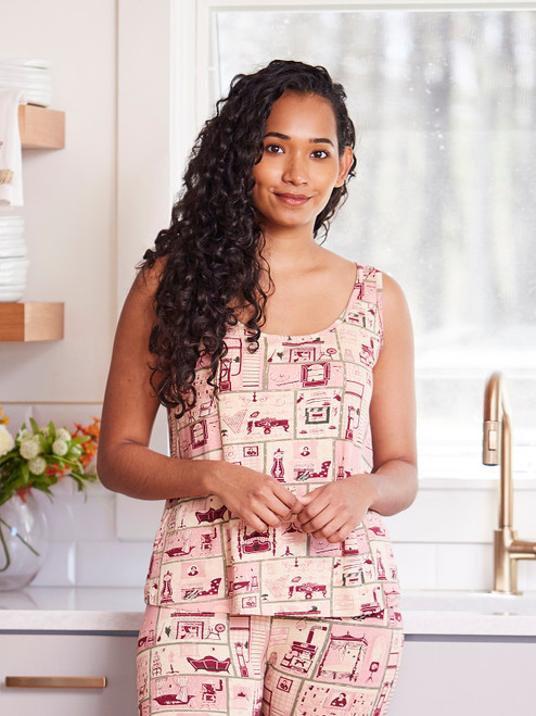 Parlour Tank Top - Antique