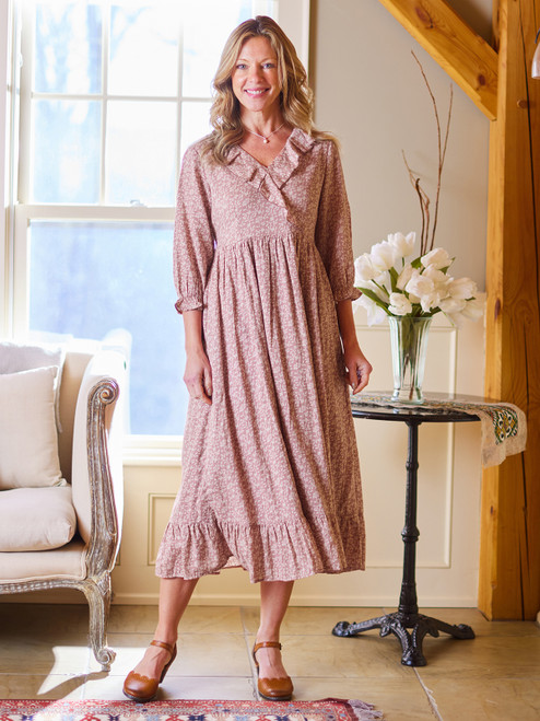 Forget Me Not Dress - Dusty Rose