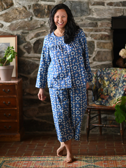 Teatime Pajama Set - Blue