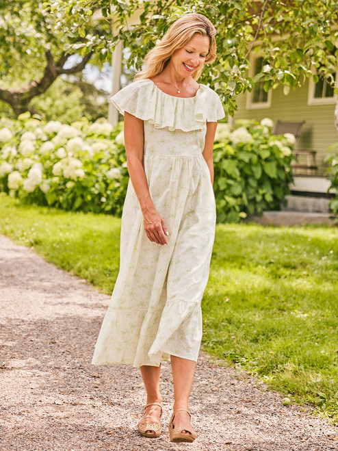 Garden Party Dress - Green