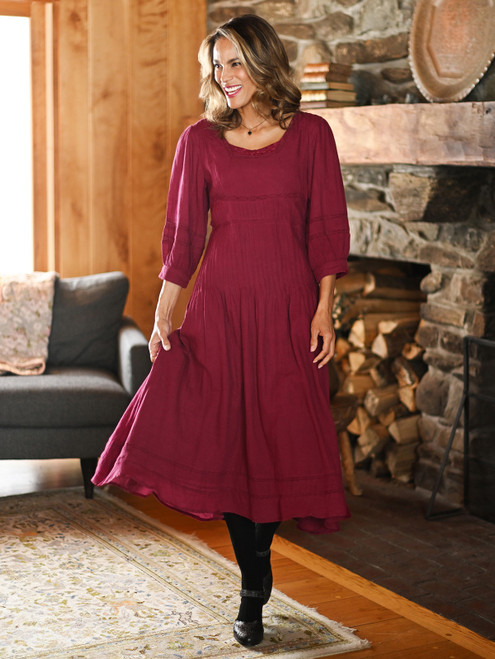 Bespoke Dress - Crimson