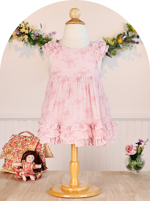 Aimee Baby Dress - Pink