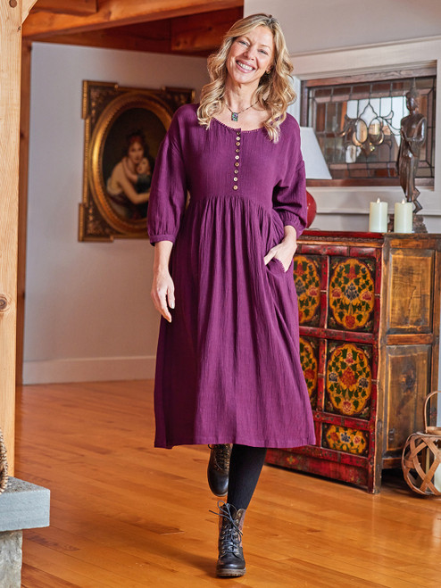 Stockholm Dress - Beetroot