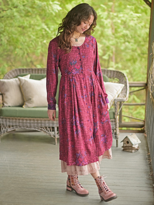 Madeira Dress - Wine