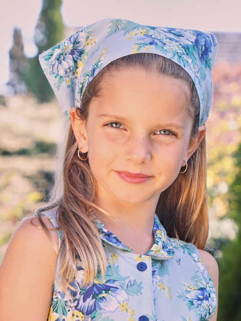 Charming Kids Kerchief - Blue
