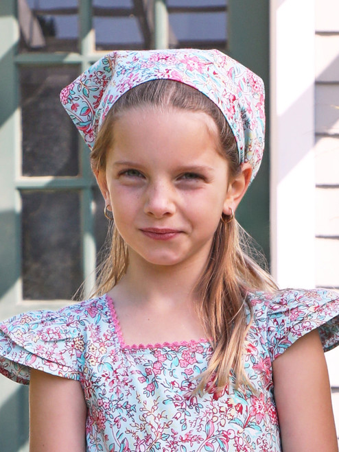 Darjeeling Kids Kerchief - Aqua