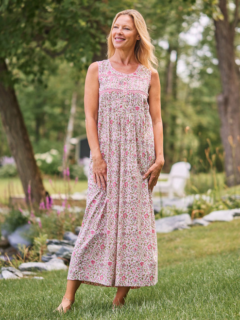 Heather Nighty - Pink Multi