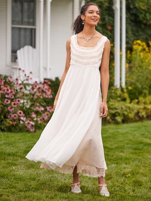 Graceful Dress - Ecru