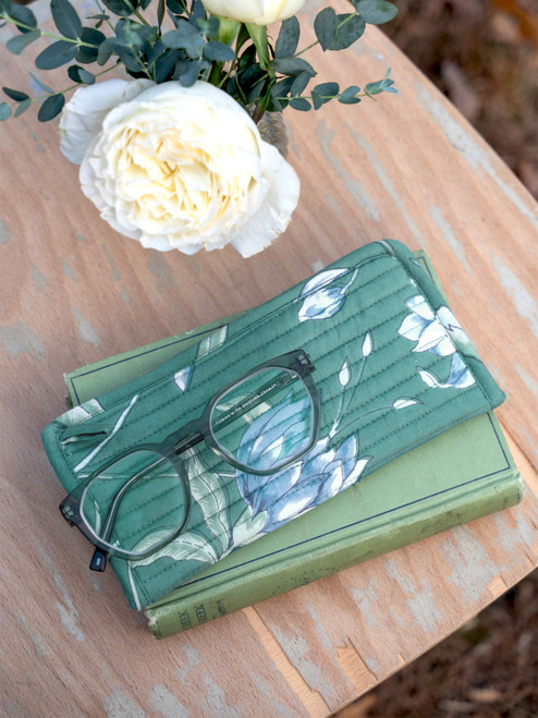 Ajmeer Glasses Case - Jade Green