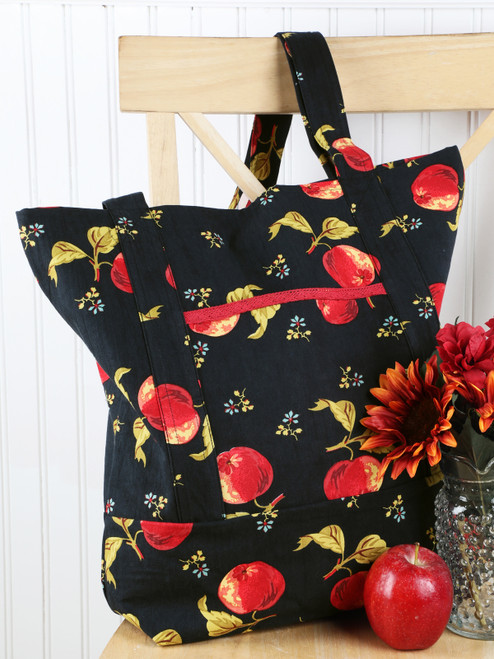 Apple Market Bag - Black