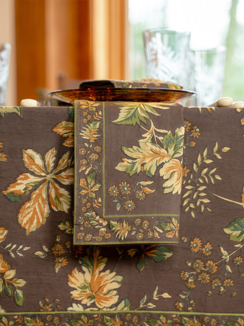 Adirondack Napkin Set of 4 - Chocolate