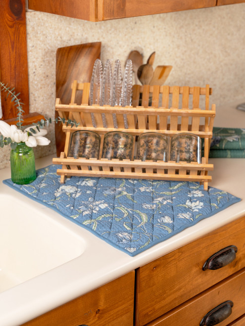 Ajmeer Drying Mat - Blue