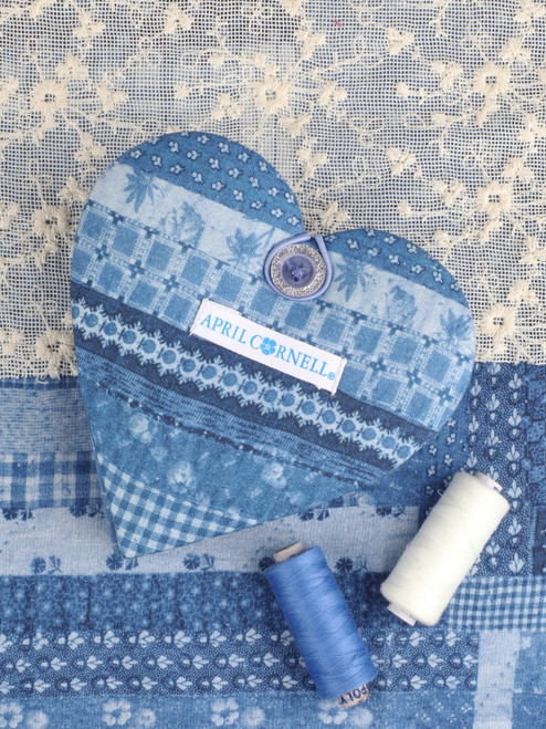 Harmony Patchwork I Love Sewing Kit - Blue