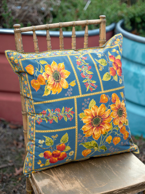 Prairie Cushion Cover - Teal