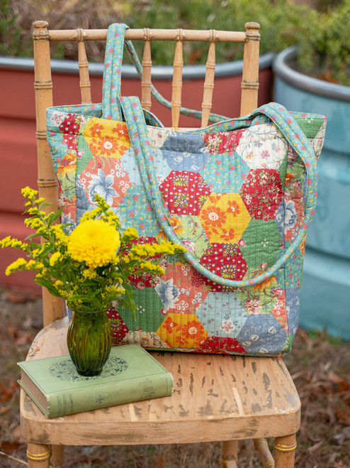 County Fair Patchwork Tote - Multi