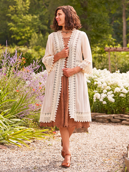 Florentine Cover Up - Ecru