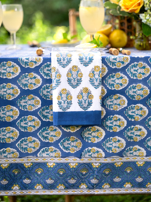Jaipur Napkin Set of 4 - White