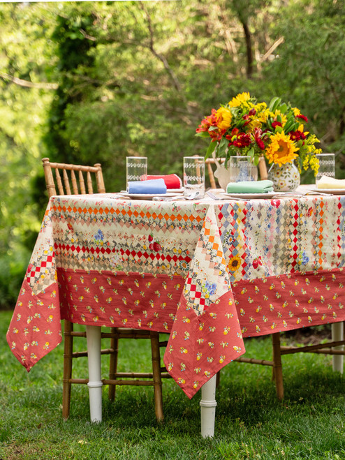Kaleidoscope Patchwork Tablecloth - Multi