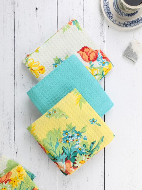Charming Tea Towel Bundle Set of 3 - Multi