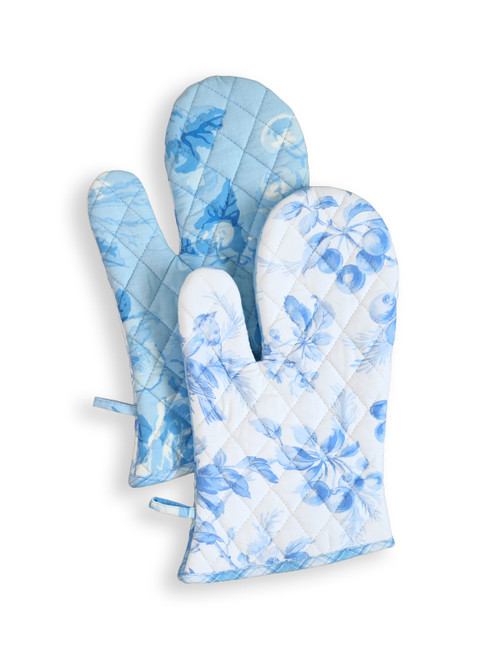 Bluetiful Oven Mitt Set of 2 - Blue