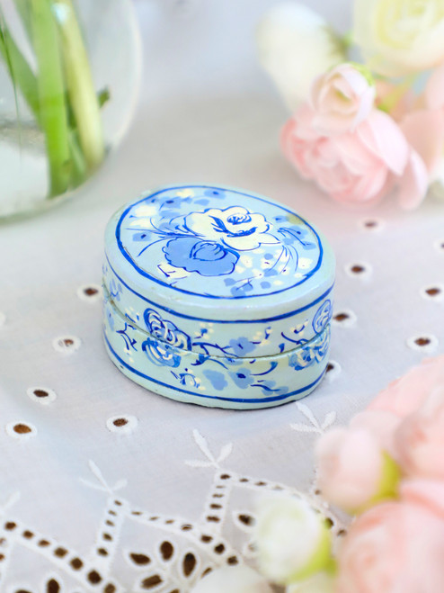 Karilynn Ring Box - Blue