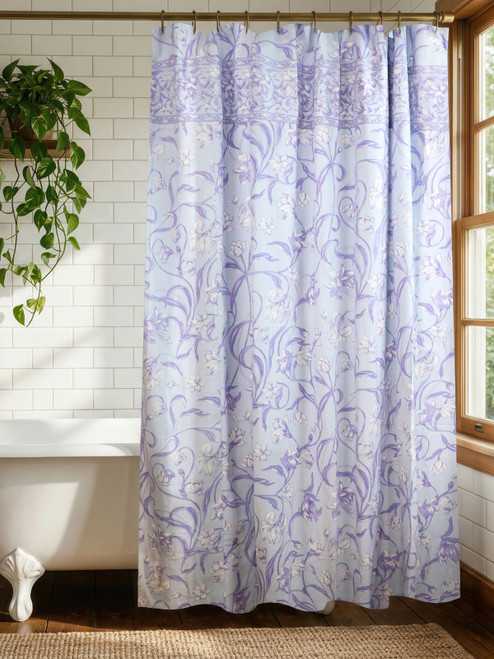 Ajmeer Curtain - Periwinkle