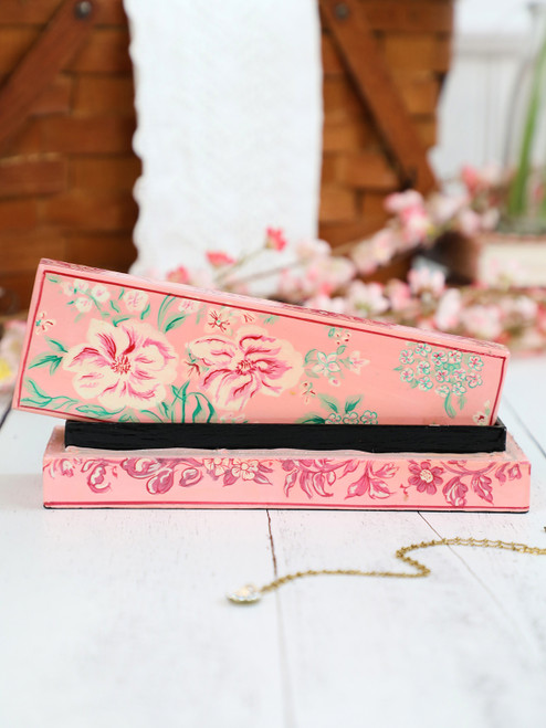 Waterlily Jewelry Box - Pink