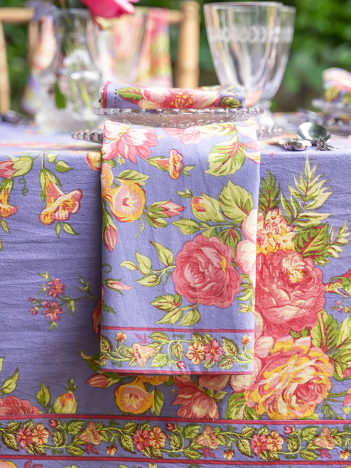 Rosemary Napkin Set of 4 - Periwinkle