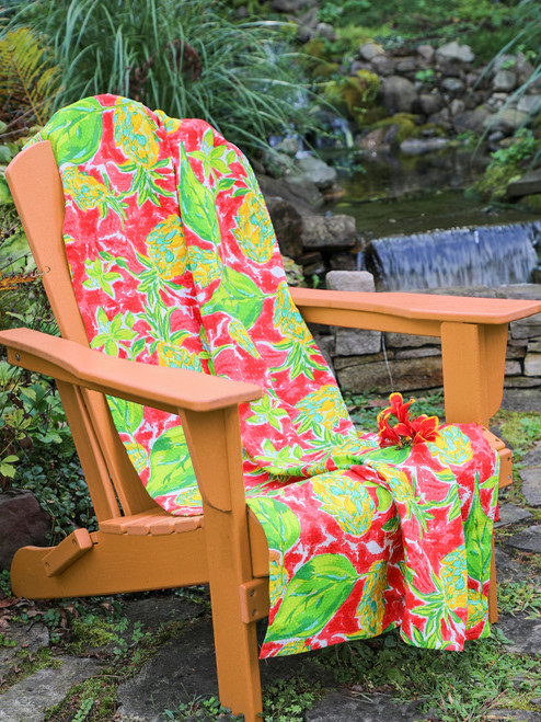 Pineapple Beach Towel - Bright