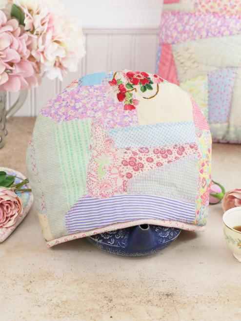 Scrapbook Patchwork Tea Cozy - Pastel