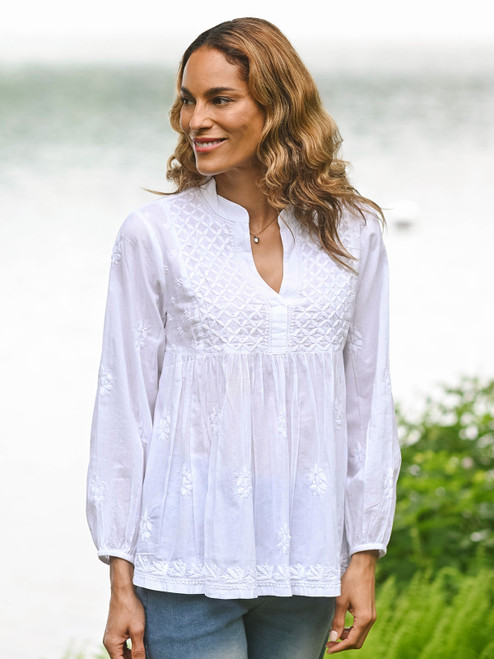 Imogen Blouse - White