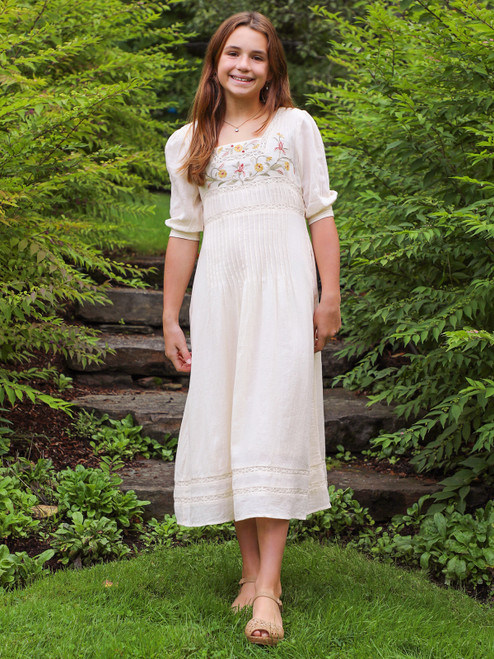 Bespoke Young Adult Dress - Antique