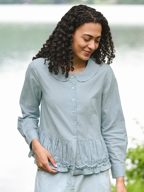 Storybook Blouse - Smoke