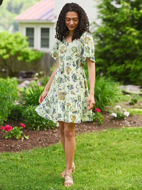 Michelle Short Dress - Pale Aqua