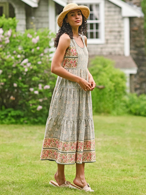 Emma Rose Sundress - Smoke