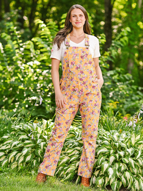 Dancing Flower Overall - Yellow