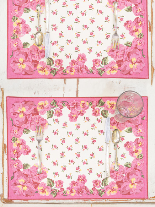 Bengal Placemat Set of 4 - Pink