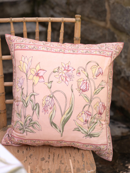 Ajmeer Cushion Cover - Peach