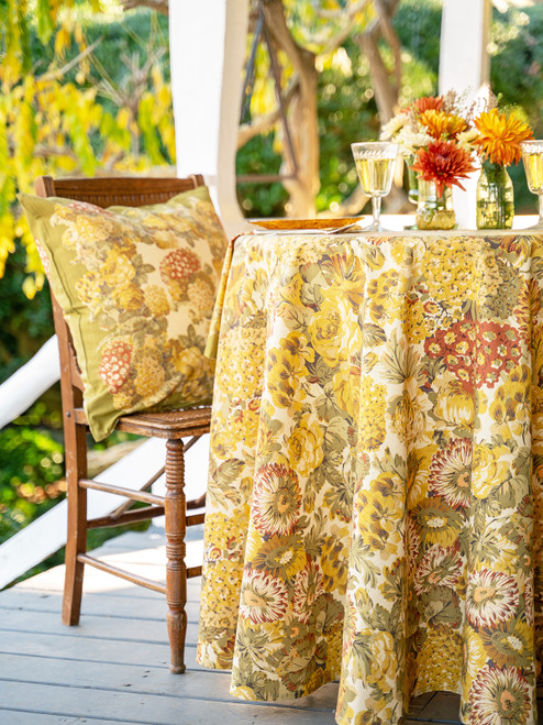 Autumn Gathering Round Cloth - Harvest