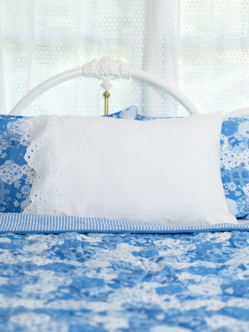 Juliette Pillowcase - White