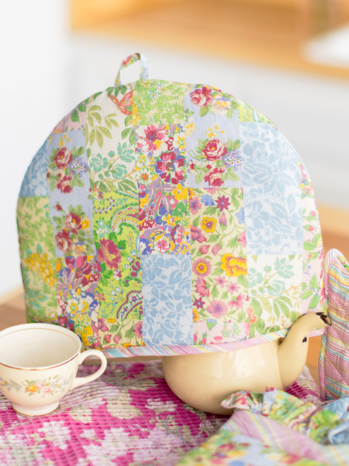 Garden Collage Tea Cozy - Pastel