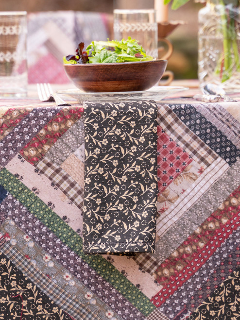 Harvest Harmony Luncheon Napkin Set of 4 - Multi