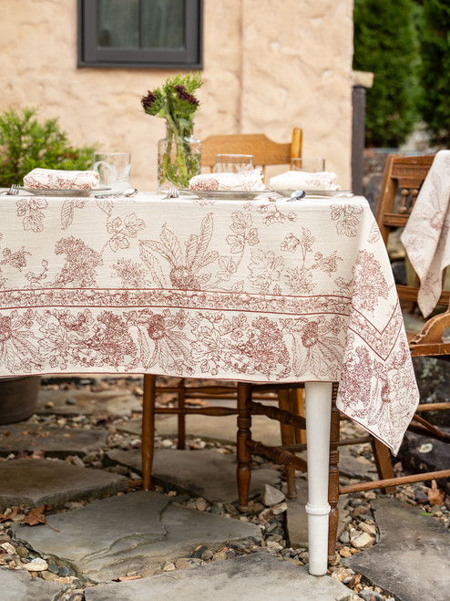 Chestnut Tablecloth - Brown