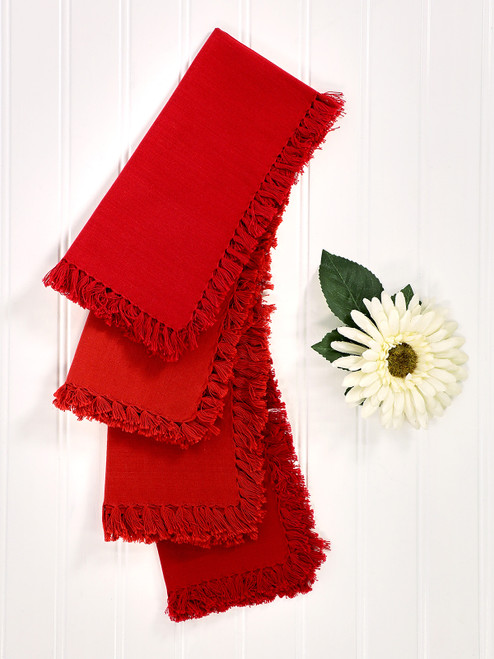 Essential Napkin Set of 4 - Red